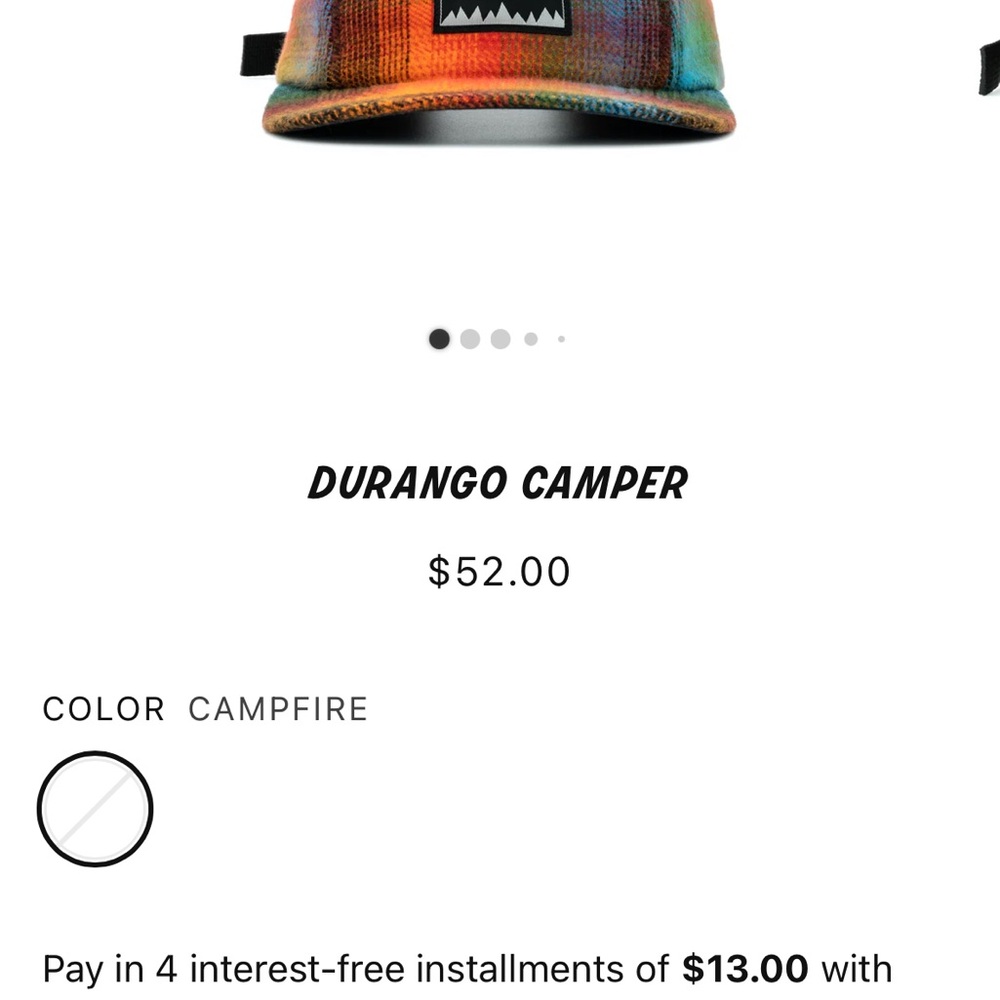 Durango Camper Hat in Multicolor